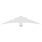 Ekena Millwork Alberta Architectural Grade PVC Gable Bracket, 72"W x 15"H x 2"D x 6"F, 5/12 Pitch GBP072X15X0206ALB00 - alternate 3